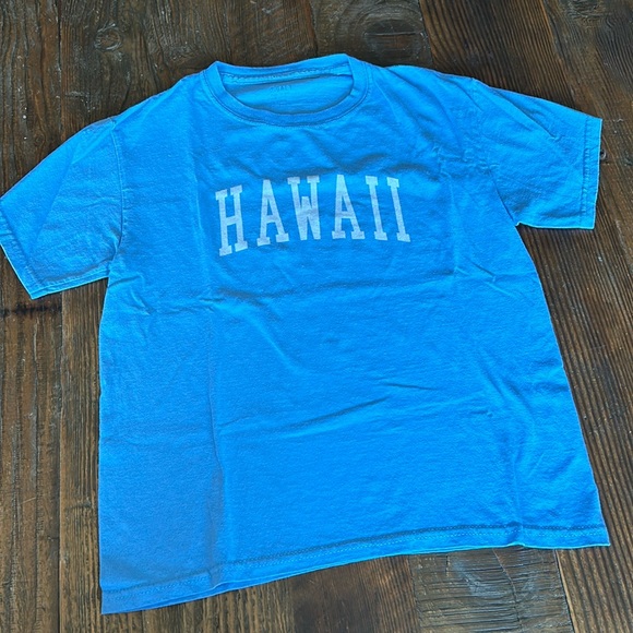 Hawaii Light Blue T-Shirt / One Size (Small) girls/ boys - Picture 1 of 3